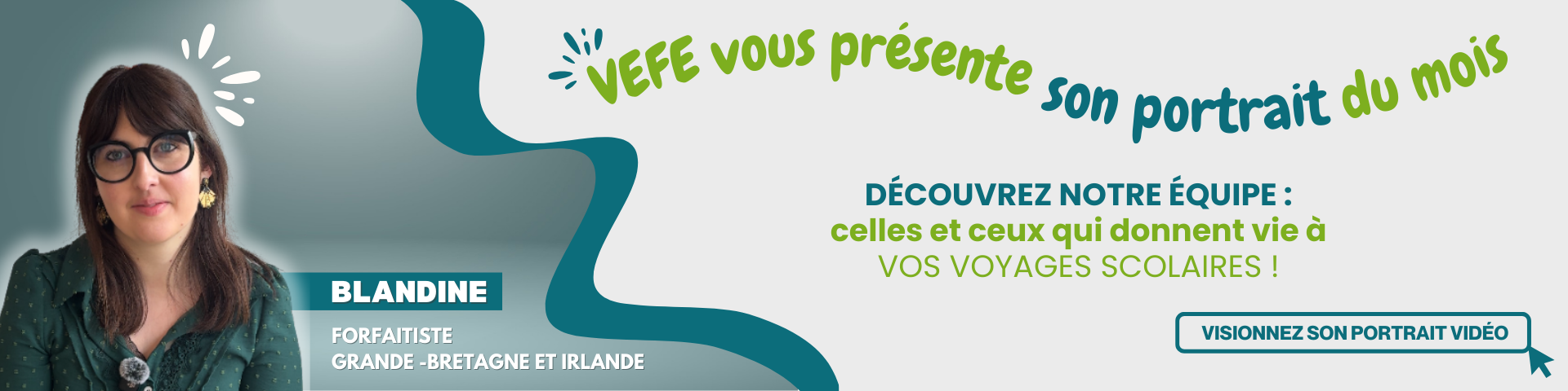 Portrait d'équipe VEFE Blandine forfaitiste Grande-Bretagne et Irlande