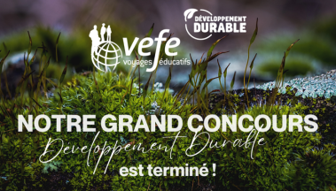 résultat concours Développement Durable VEFE